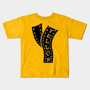 Yellow Productions Black Y Kids T-Shirt